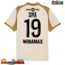 Camisa de Futebol RC Lens Abdallah Sima #19 Equipamento Alternativo 2025-26 Manga Curta